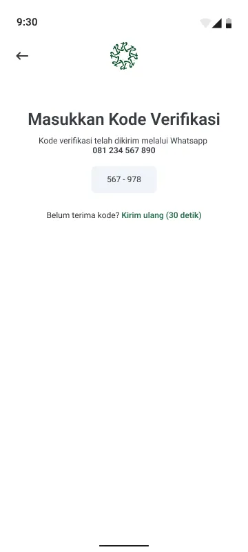 Verifikasi Kirim Ulang